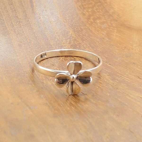Cincin Perak Clover (Lucky Clover) R727