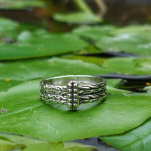 Cincin Perak Tulang Naga Ganda R750 - Gambar 4