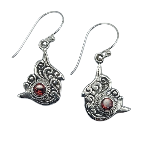anting perak binatang