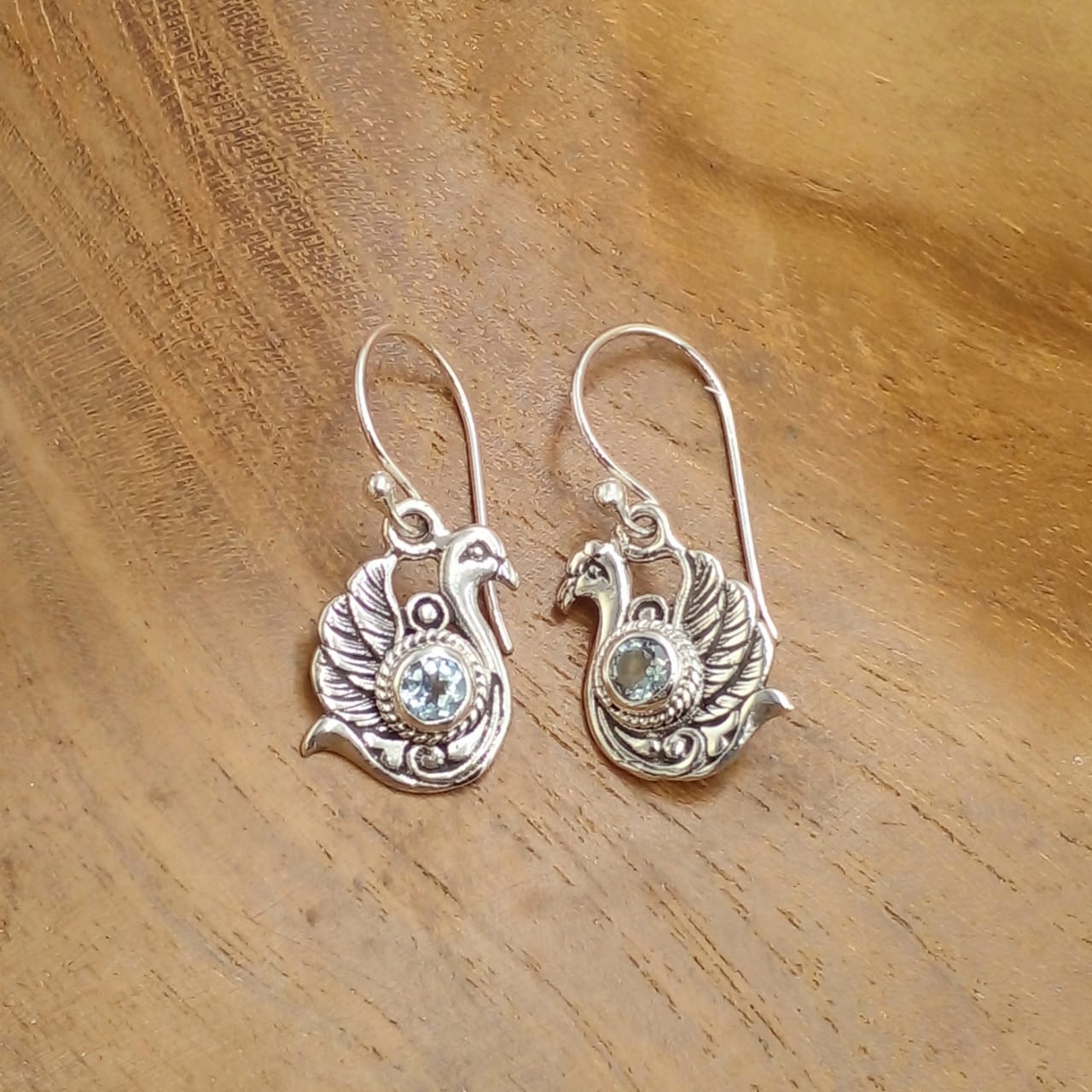 Anting Perak Angsa Permata E1833 - Gambar 2