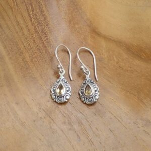 anting perak bali