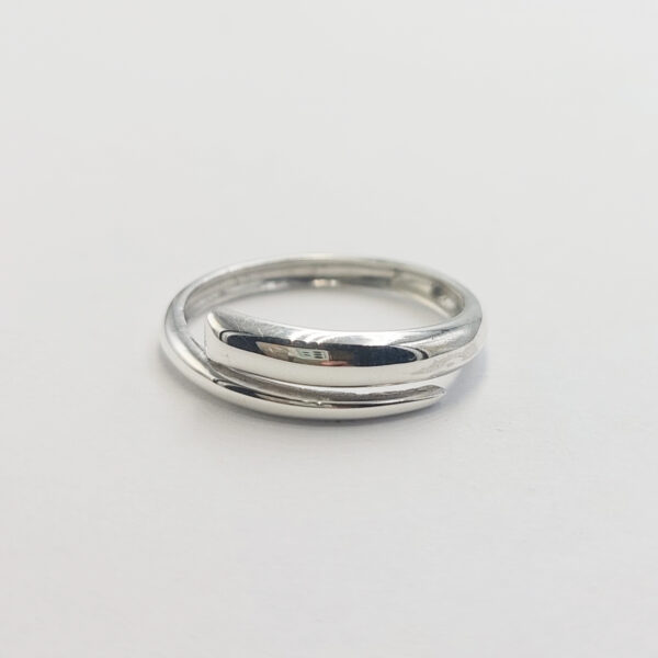 Cincin Perak Lilit Plain R694
