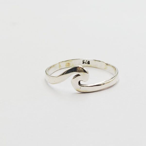 Cincin Perak Motif Ombak R703