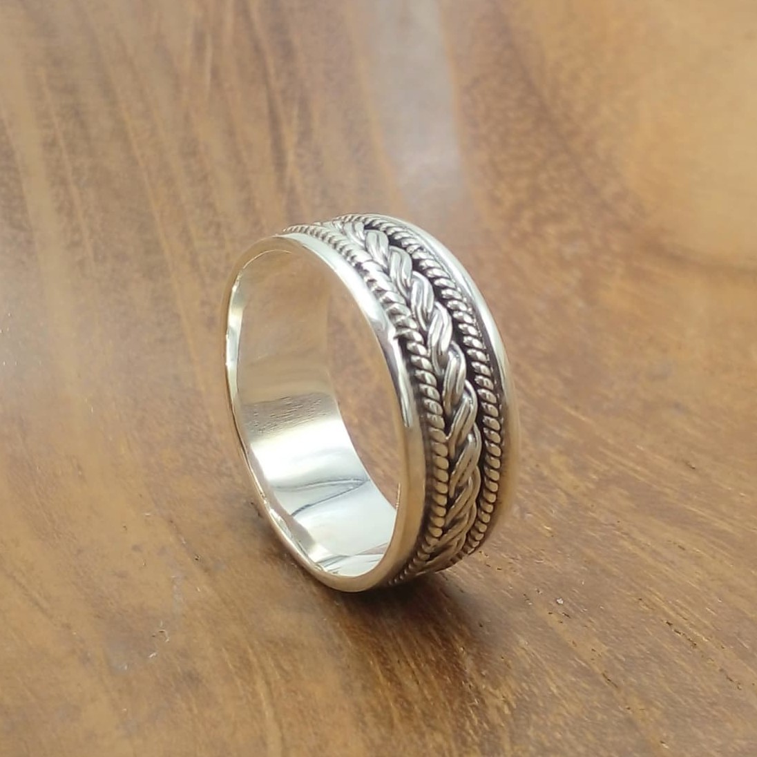 cincin perak bali pria
