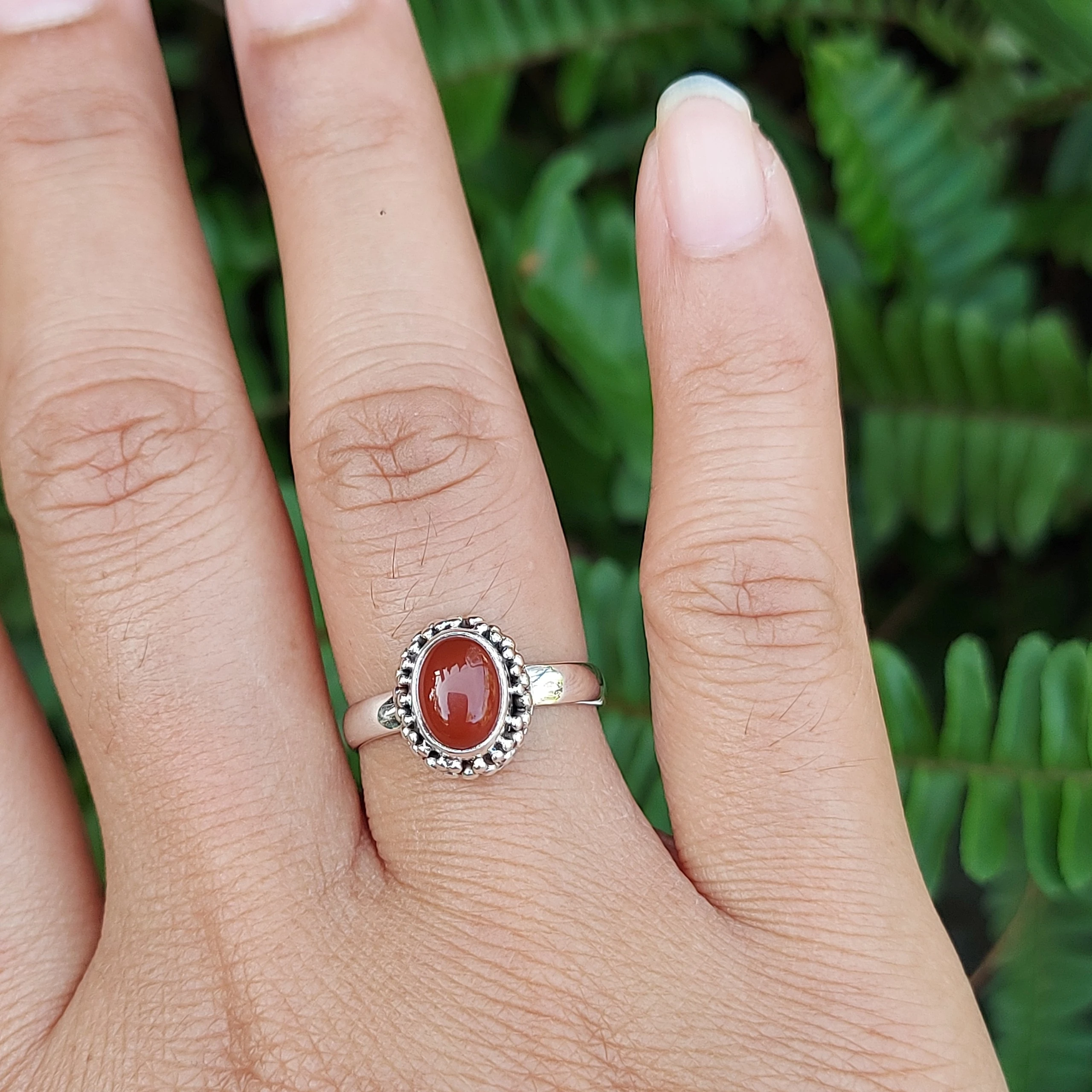 Cincin Perak 925 Wanita Permata R735 - Gambar 6